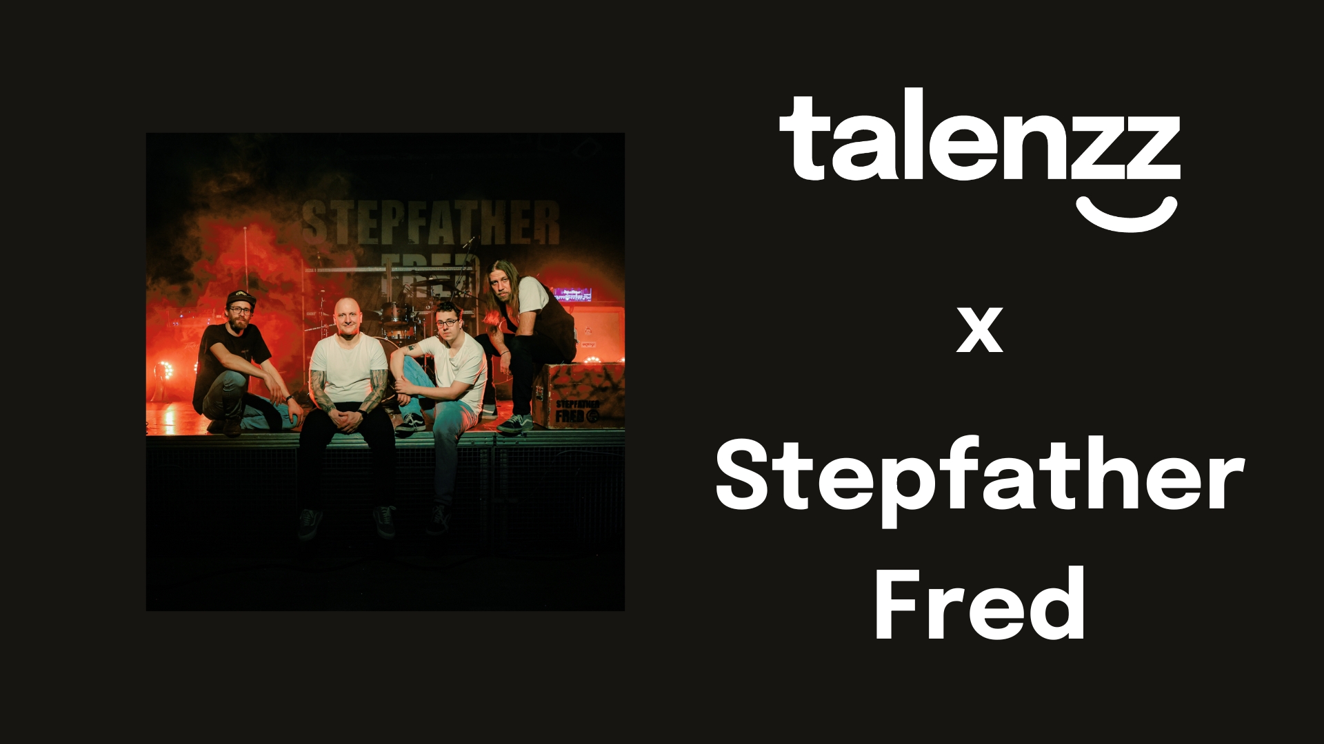 Neue Band "Stepfather Fred" auf talenzz! // New band "Stepfather Fred" on talenzz!